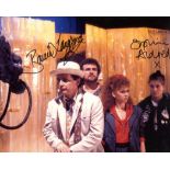 Doctor Who 8x10 photo signed by Sophie Aldred and Bonnie Langford. Good condition. All autographs