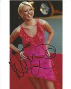 Denise Van Outen 10 x 8 inch coloured Photo Signed Fashion Shot. Good condition. All autographs come
