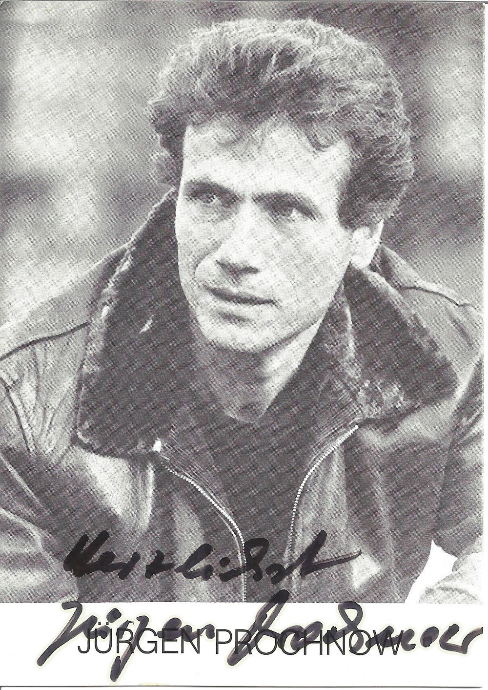 Jurgen Prochnow signed 6x4 black and white photo. German-American actor. His best-known roles
