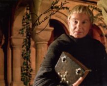 Cadfael 8x10 photo signed by actor Sir Derek Jacobi. Good condition. All autographs come with a