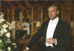 Hugh Bonneville Downton Abbey signed 11 x 8 colour photo dedicated . Good condition. Good condition.
