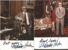 Malcolm Forbes 6x4 colour photo. Signed with best wishes and a Malcom Forbes signature. Malcolm