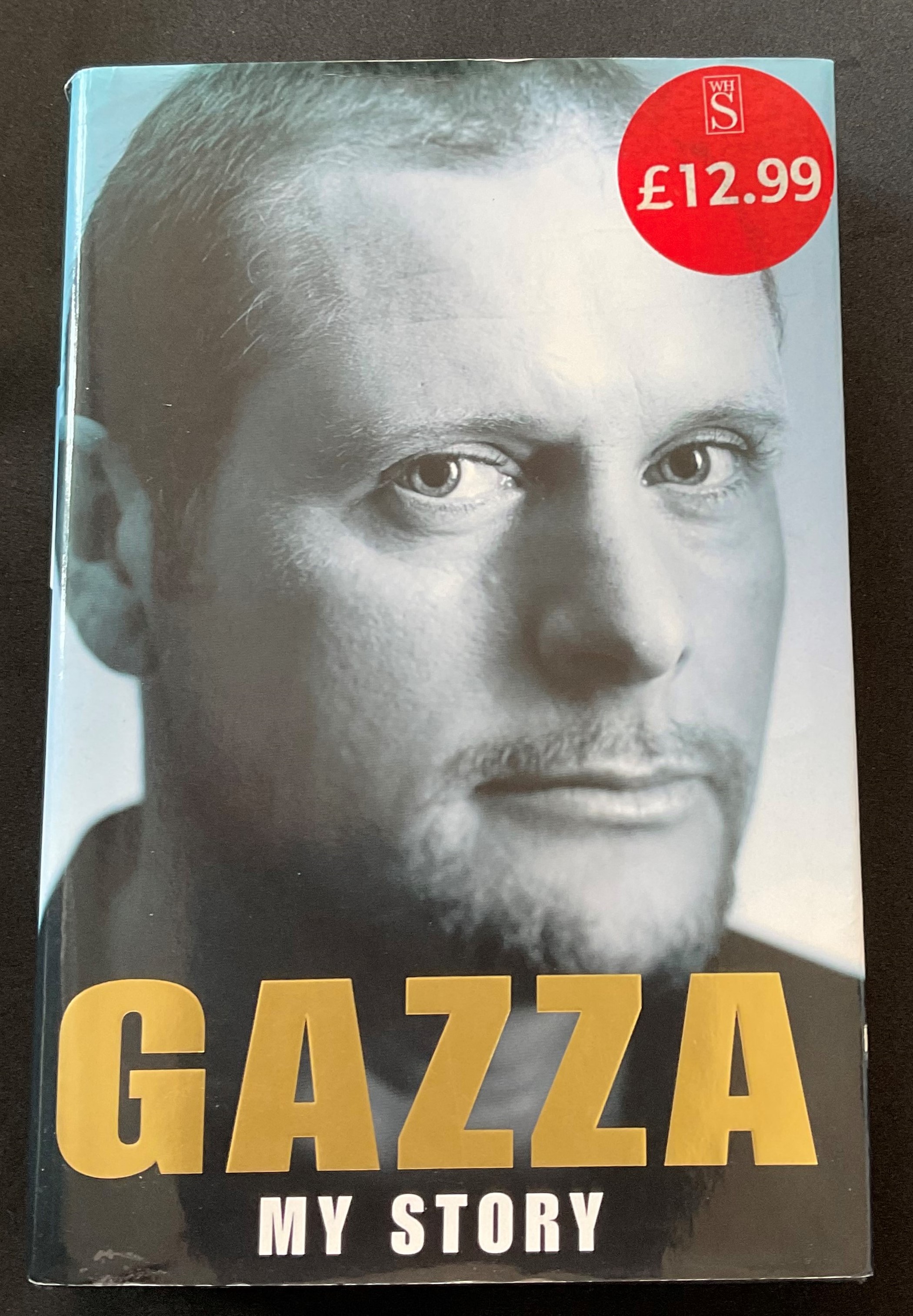 Gazza. My story. A Paul Gascoigne First Edition hardback book. Spine and dust-jacket in near mint