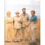 Virginia McKenna. 8x10 photo from the film 'Born Free' signed by actress Virginia McKenna. Good