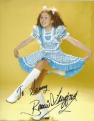 Bonnie Langford signed 10 x 8 inch colour photo. Dedicated. English actress, dancer and singer.