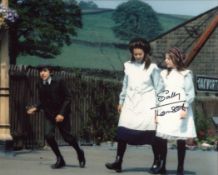 The Railway Children. 8x10 photo signed by actress Sally Thomsett. Good condition. All autographs
