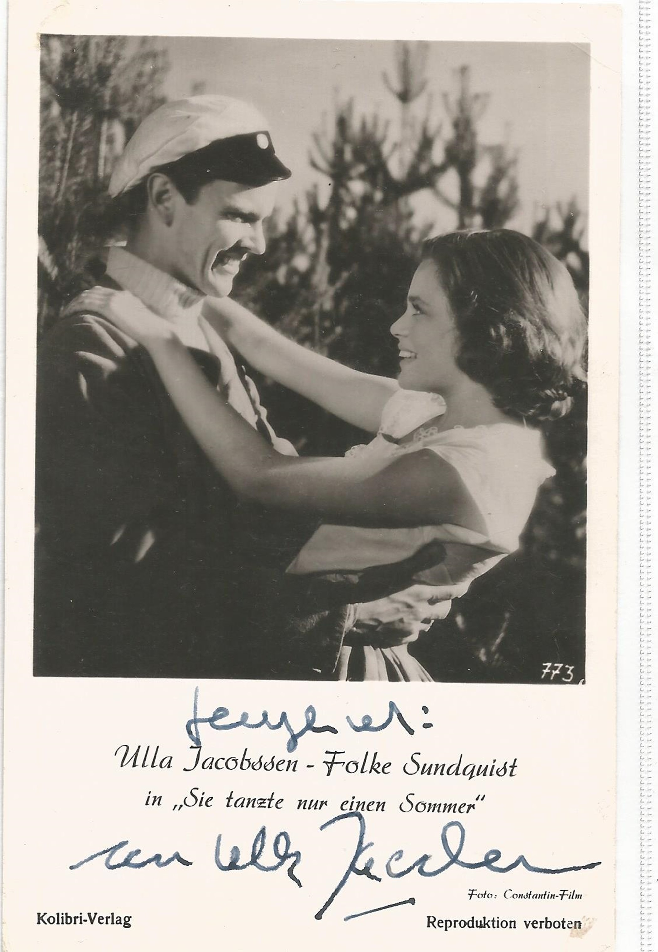 Ulla Jacobsson signed 6x4 black and white photo from Zulu. Good condition. All autographs come