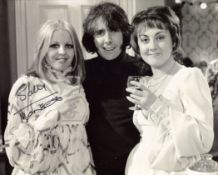 Sally Thomsett signed 8x10 Man About the House comedy series photo. Good condition. All autographs