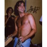 BJ and the Bear 8x10 photo signed by actor Greg Evigan. Good condition. All autographs come with a