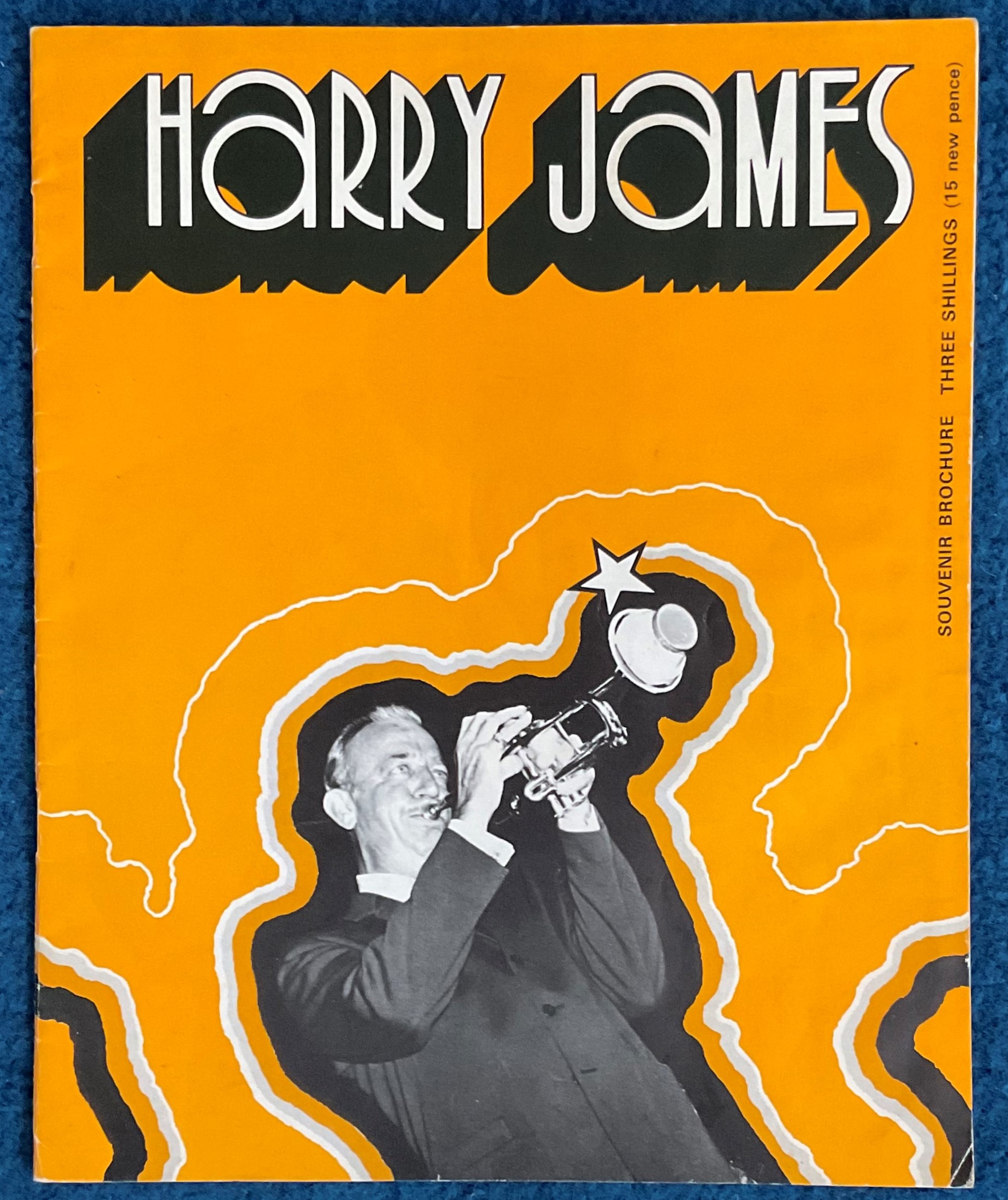 Multi-signed Harry James souvenir programme. Signed inside by 6. Signatures include Harry James,