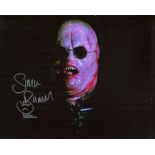Hellraiser 8x10 movie photo signed by Simon Bamford. Good condition. All autographs come with a