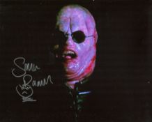 Hellraiser 8x10 movie photo signed by Simon Bamford. Good condition. All autographs come with a