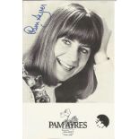 Pam Ayres signed 6x4 black and white photo. Good condition. All autographs come with a Certificate
