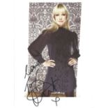Tamzin Outhwaite 8x6 Coloured Signed Photo. Good condition. All autographs come with a Certificate