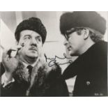 Michael Caine signed 10x8 black and white photo. Sir Michael Caine CBE (born Maurice Joseph