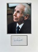 Harold Bennett 16x12 overall matted Are You Being Served signature piece includes signed album