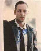 Russell Crowe signed 10x8 colour photo. Russell Ira Crowe (born 7 April 1964) is an actor, director,