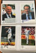 Cricket collection over 80 signed 6x4 colour photos featuring legends of the game such as Sir Gary