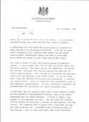 John Major signed TLS dated 19th December 1994 addressed to TV presenter and newsreader Jan