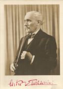 Arturo Toscanini signed 7x5 vintage sepia photo. Arturo Toscanini ( March 25, 1867 - January 16,
