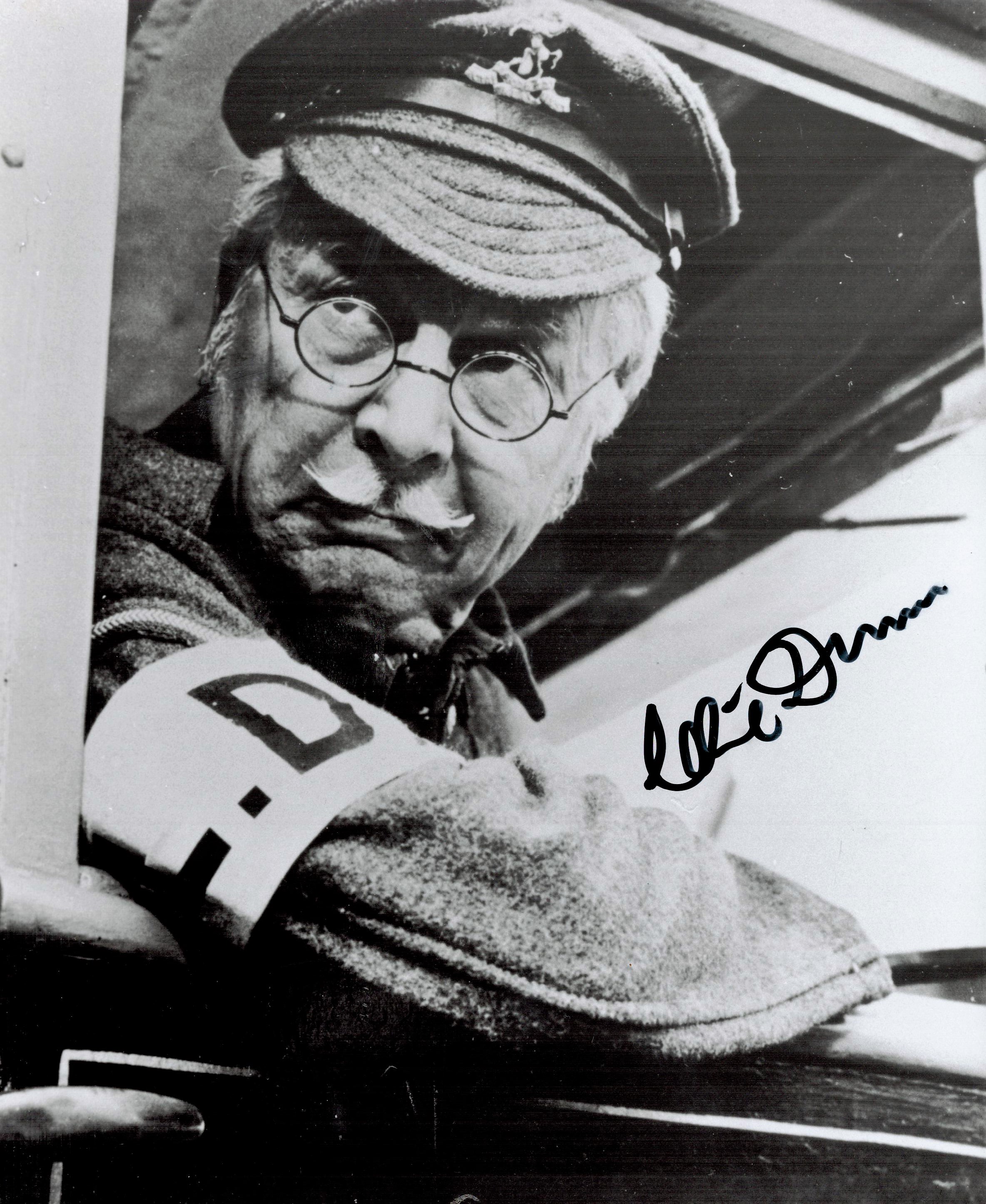 Dads Army signed collection two 10 x 8 inch photos Clive Dunn, Phillip Madoc, . Good condition.