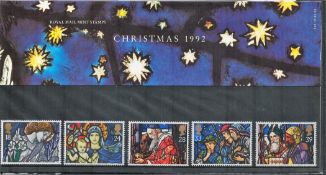 GB Mint Stamps Presentation Pack no 232 Christmas 1992. Good condition. We combine postage on