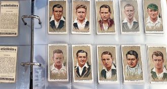 Collectors Cards / Cigarette Cards in Album with approx mixed 350 Cards groups of Cards Include