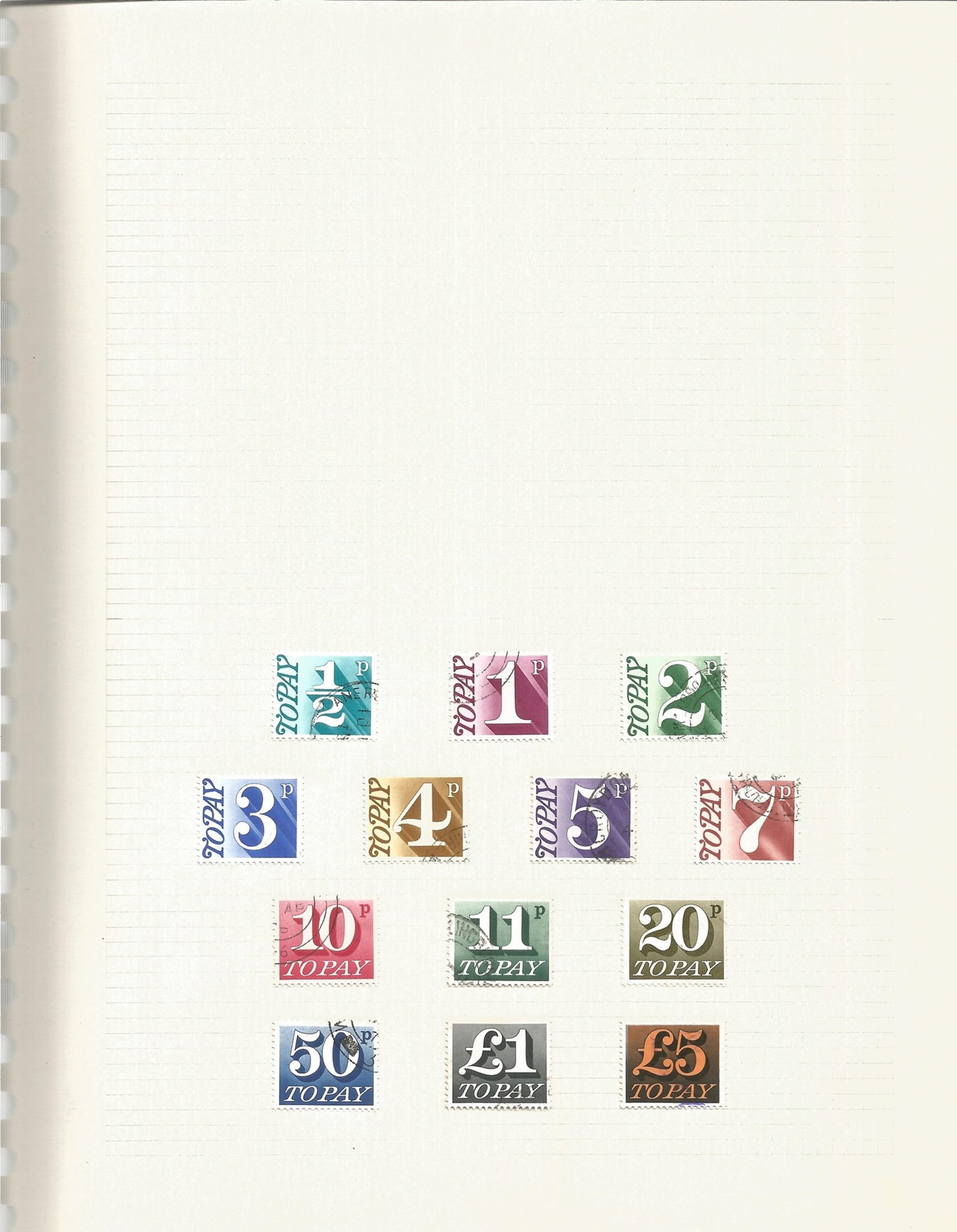 GB Used Stamps in an Album with Stamps from 1971 onwards plus Hagner Block with Definitives Includes - Image 8 of 8