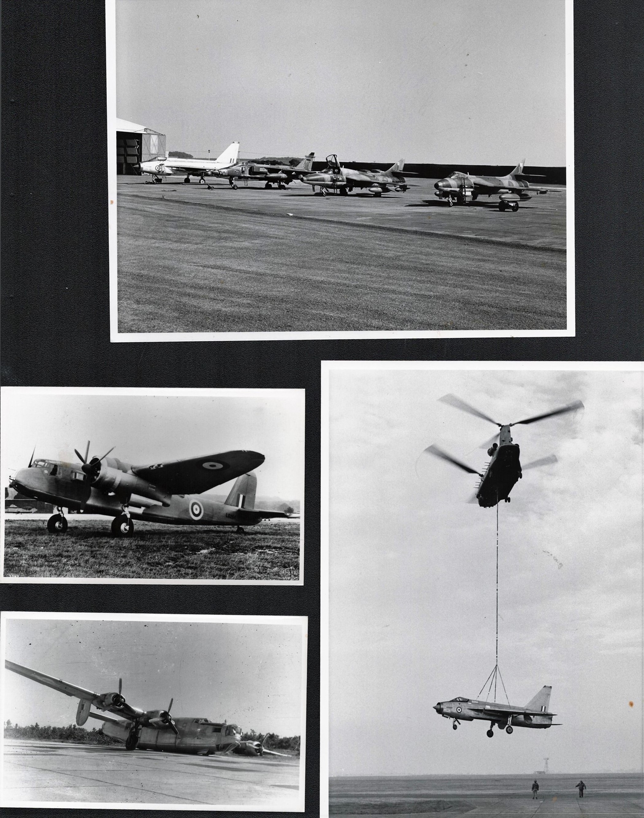 RAF Cranwell photographs collection, featuring 9 vintage black and white photographs, 8x6 and 6x4 - Image 2 of 3