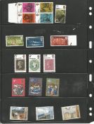 GB Mint Stamps Complete Commemorative Stamp Collection from E. F. T. A. 1967 up to Christmas 1974,