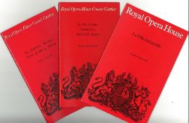 Collection of 6 Royal Opera House in House Brochures, 1979 to 1983, Including Romeo and Juliet,