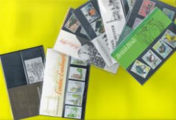 GB Mint Stamps 7 x Presentation Packs, Including no 111 Rowland Hill 1979, no 113 Christmas 1979, no