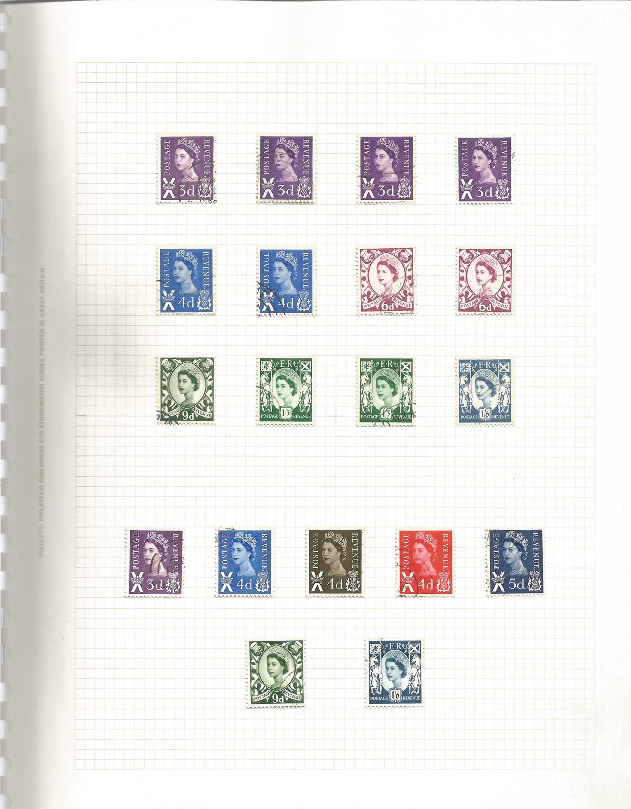 GB Used Stamps in an Album with Stamps from 1971 onwards plus Hagner Block with Definitives Includes - Image 6 of 8