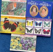 5 x Brooke Bond / Cigarette Picture Card Books some Complete some Part Sets some Empty, Includes