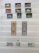 Papua and New Guinea Mint Stamps Lighthouse / Leuchtturm Hingeless Stamp Album with 16 hardback