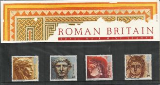 GB Mint Stamps Presentation Pack no 238 Roman Britain 1993. Good condition. We combine postage on