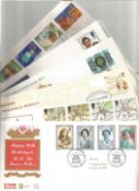 13 FDC with Stamps and FDI Postmarks Including 2 x Liverpool and Manchester Railway 1980, Rupert