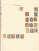 Austria (some Azores) mint & used in Album and Stockbook, Album has Stamps from 1850 to 1960s