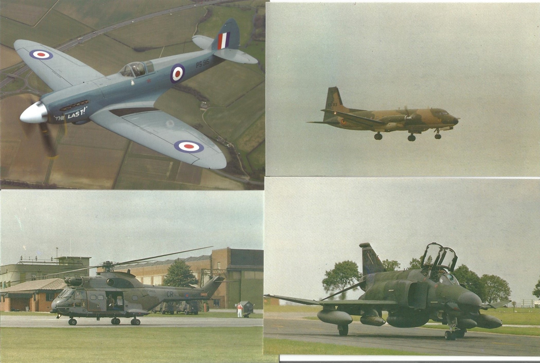 22 RAF Aircraft Postcards plus A Flown & Signed Limited Edition Lancaster B. I Postcard 1991 with - Image 5 of 6