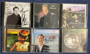 6 Signed CDs Including John Innes (on the Street where You live) Disc Included, Ala Diamond (an