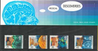 GB Mint Stamps Presentation Pack no 251 Medical Discoveries 1994. Good condition. We combine postage