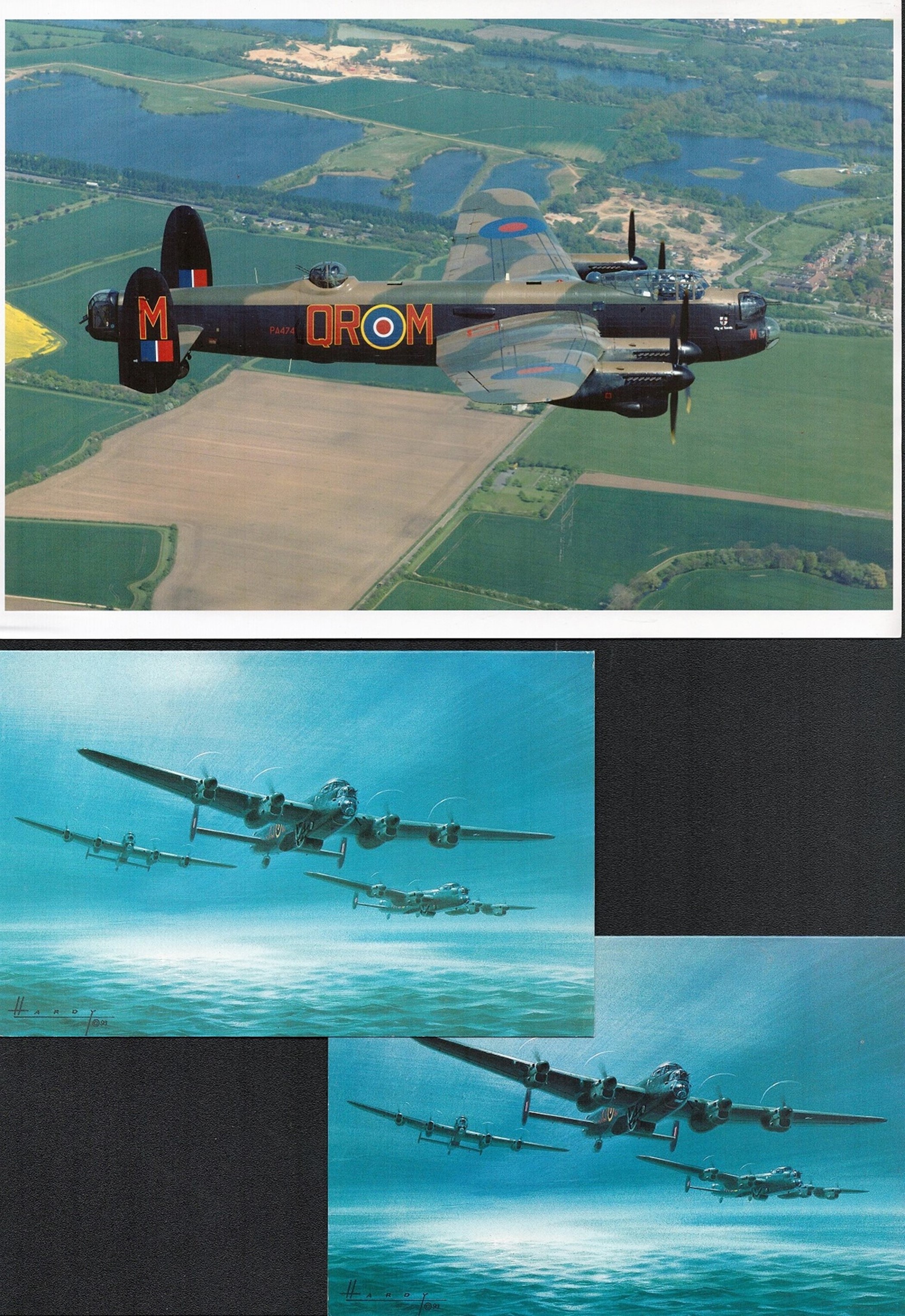 Battle of Britain collection of aircraft photographs and magazines. Featuring Royal Air Force Air - Image 3 of 6