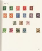 GB Used Stamps in a Stanley Gibbons Devon Large Capacity Peg Fitting Album containing Stamps from