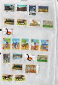 GB Mint Stamps Complete Commemorative Stamp Collection from E. F. T. A. 1967 up to Christmas 1974,