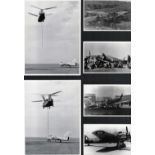 RAF Cranwell photographs collection, featuring 9 vintage black and white photographs, 8x6 and 6x4