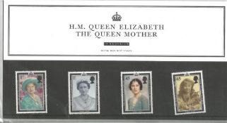 GB Mint Stamps Presentation Pack no M08 H. M. Queen Elizabeth The Queen Mother 2002. Good condition.