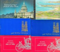 Prestige Stamp Booklet collection from around the world includes The Royal Wedding 1986 x2 St