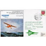 Trade lot 20 Concorde flown covers1982 comm. 50th ann of Amelia Earhart solo Atlantic flight covers.