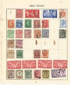 Worldwide used & unused Stamps, The Stirling Postage Stamp Album with Approx 1750 Stamps Including