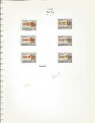 Luxembourg Stamps Mint in an Album, with Stamps from 1969 to 2000 Including Europa 3 x 3F, 3 x 6F,